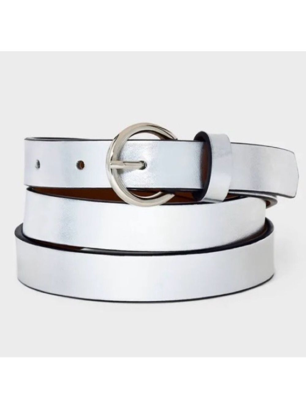 a new day Black and Silver Belt